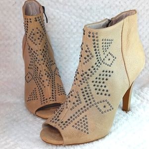 Vince Camuto Open Toe Heeled Boots